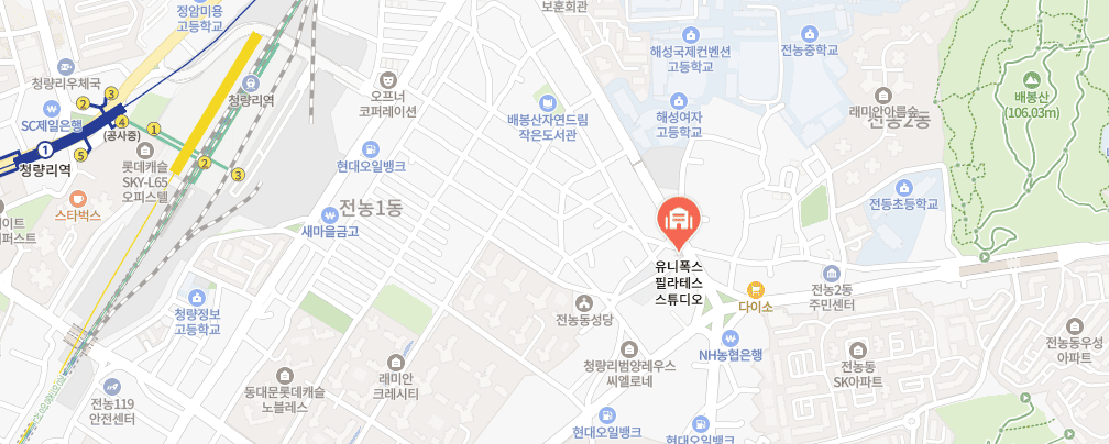 유니폭스 지도 보기